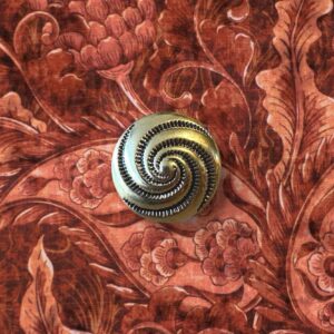 Vintage spiraalknoop goud | barok chic