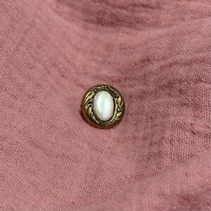 Parel met een gouden randje