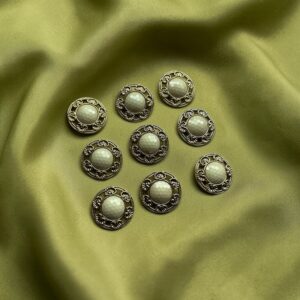 Bloem facet groot pistache groen