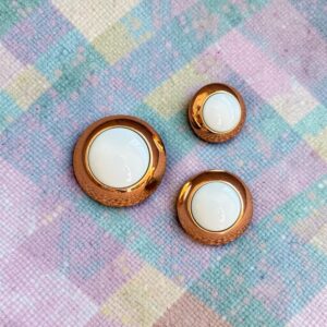 Nop met goud en babyblauw klein