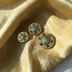 Bloem facet klein groen