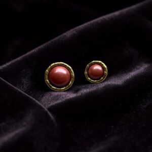 Roest met gouden lint rand klein