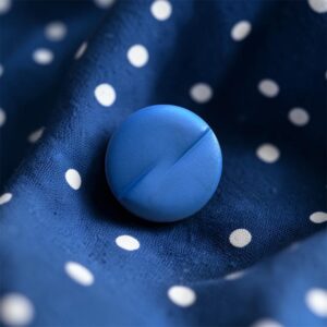 Blauw streepje